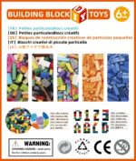 1000pcs Kids Building Blocks Toy Gift - Image 4