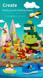 1000pcs Kids Building Blocks Toy Gift - Image 8