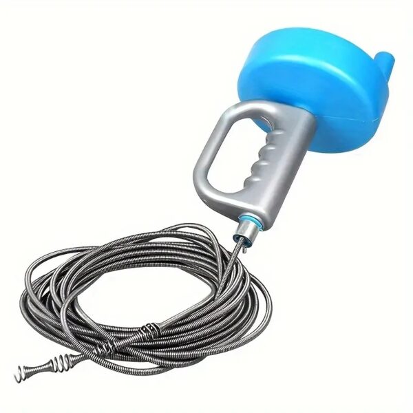 10M Drain Pipe Cleaner Auger – Manual Toilet & Sink Drain Dredger Tool