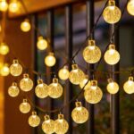 200LED Crystal Globe String Lights 22m Plug-In AU for Garden & Christmas