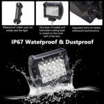 24LED 4 Inch CREE White Work Light – Waterproof Off-Road Fog & Driving Spotlight