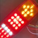 12V LED Rear Tail Lights – Stop, Indicator & Brake Lights for Vans, Minivans, Buses & Pickup Trucks