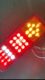 12V LED Rear Tail Lights – Stop, Indicator & Brake Lights for Vans, Minivans, Buses & Pickup Trucks