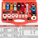 22PCS Car Quick Disconnect Tool Kit Fuel, Transmission, A/C & Oil Line Removal Set