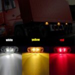 12PCS LED Side Marker Lights 12V 24V Trailer Clearance Brake Lights - Image 2