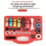 22PCS Car Quick Disconnect Tool Kit Fuel, Transmission, A/C & Oil Line Removal Set - Image 2