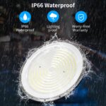 100W UFO LED High Bay Light – Ultra Thin for Warehouse & Factory, AU Plug - Image 3