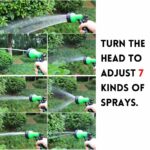 20m Garden Hose with 7-Mode Adjustable Spray Gun Retractable EVA Telescopic Hose - Image 3