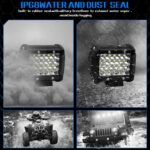 24LED 4 Inch CREE White Work Light – Waterproof Off-Road Fog & Driving Spotlight - Image 4