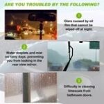 2pcs Automotive Oil Film Cleaning Brush – Reusable Car Windshield & Glass Cleaner - Image 11