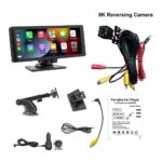 10.26” Car Play with Dual Dash Cam – Front & Rear Car Camera, Wireless, Apple CarPlay & Android Auto - Image 11