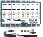 2020pcs Metric Machine Screw & Nut Assortment Kit M2 M3 M4 M5 with Hex Wrenches - Image 5