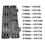 11pcs SDS Plus Masonry Drill Bit Set – Carbide Hammer Drill Bits for Concrete - Image 5