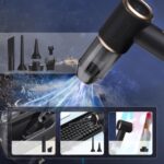 Portable Cordless Car Vacuum Cleaner – 2-in-1 Vacuum and Air Duster with Multi-Nozzles - Image 2