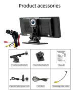 10.26” Car Play with Dual Dash Cam – Front & Rear Car Camera, Wireless, Apple CarPlay & Android Auto - Image 12