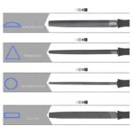 17PCS Metal File Set Hand Files with Needle Files and Brush - Image 4
