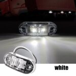 12PCS LED Side Marker Lights 12V 24V Trailer Clearance Brake Lights - Image 9