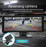 10.26” Car Play with Dual Dash Cam – Front & Rear Car Camera, Wireless, Apple CarPlay & Android Auto - Image 13