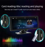 10.26” Car Play with Dual Dash Cam – Front & Rear Car Camera, Wireless, Apple CarPlay & Android Auto - Image 14