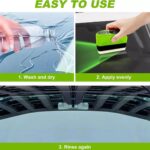 2pcs Automotive Oil Film Cleaning Brush – Reusable Car Windshield & Glass Cleaner - Image 15