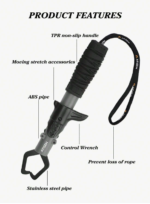 Fishing Gripper & Pliers Set – Multi-Functional Hook Remover for Saltwater & Freshwater Fishing - Image 21