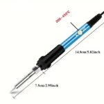 15PCS Soldering Iron Kit 60W LCD Digital Adjustable Temperature 200-450°C - Image 6