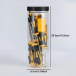 11PCS Magnetic Screwdriver Set Phillips & Flat Head with Magnetizer Tool - Image 16