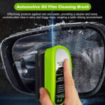 2pcs Automotive Oil Film Cleaning Brush – Reusable Car Windshield & Glass Cleaner - Image 18