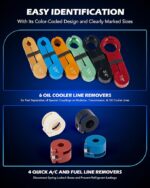 22PCS Car Quick Disconnect Tool Kit Fuel, Transmission, A/C & Oil Line Removal Set - Image 6