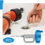 10M Drain Pipe Cleaner Auger – Manual Toilet & Sink Drain Dredger Tool - Image 10