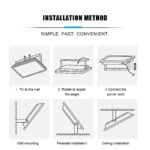 200W LED Flood Light AU Plug IP66 Outdoor Security Lamp AC200-240V - Image 8