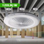100W UFO LED High Bay Light – Ultra Thin for Warehouse & Factory, AU Plug - Image 11