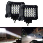 24LED 4 Inch CREE White Work Light – Waterproof Off-Road Fog & Driving Spotlight - Image 10