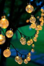 200LED Crystal Globe String Lights 22m Plug-In AU for Garden & Christmas - Image 10