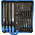 17PCS Metal File Set Hand Files with Needle Files and Brush - Image 10