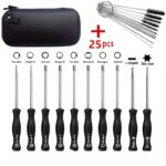 25CarbSet Carburetor Tool Kit – 11 Screwdrivers with Brush & Case for Lawn Mowers & Small Engines - Image 14