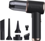 Portable Cordless Car Vacuum Cleaner – 2-in-1 Vacuum and Air Duster with Multi-Nozzles - Image 9