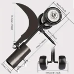 Weed Pulling Tools, Metal garden weed hooks, detachable weed hooks - Image 3
