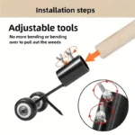 Weed Pulling Tools, Metal garden weed hooks, detachable weed hooks - Image 8