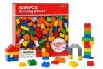 1000pcs Building Blocks Parts Multi-color Small Pieces Bricks Plate DIY