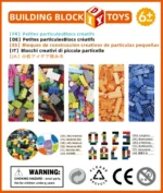 1000pcs Building Blocks Parts Multi-color Small Pieces Bricks Plate DIY - Image 5
