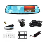 1080P Dual Recording Dash Cam – Front & Rear Camera with Night Vision - Image 2
