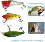 109pcs Saltwater Fishing Lure Set with Crankbaits and Hooks - Image 4