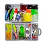 109pcs Saltwater Fishing Lure Set with Crankbaits and Hooks - Image 5