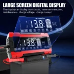 10A Smart Automatic Battery Charger with LCD Display, Winter Mode, for Car Truck Motorcycle Marine - Image 5