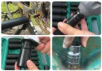 11PCS 1/2” Drive Deep Impact Socket Set Metric 10–24mm Impact Wrench Sockets - Image 5