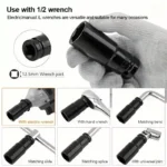 11PCS 1/2” Drive Deep Impact Socket Set Metric 10–24mm Impact Wrench Sockets - Image 7