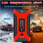 12V Portable Car Emergency Jump Starter & Power Bank – Multifunctional Mobile Car Booster - Image 4