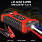 12V Portable Car Emergency Jump Starter & Power Bank – Multifunctional Mobile Car Booster - Image 8