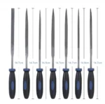 17PCS Metal File Set Hand Files with Needle Files and Brush - Image 7